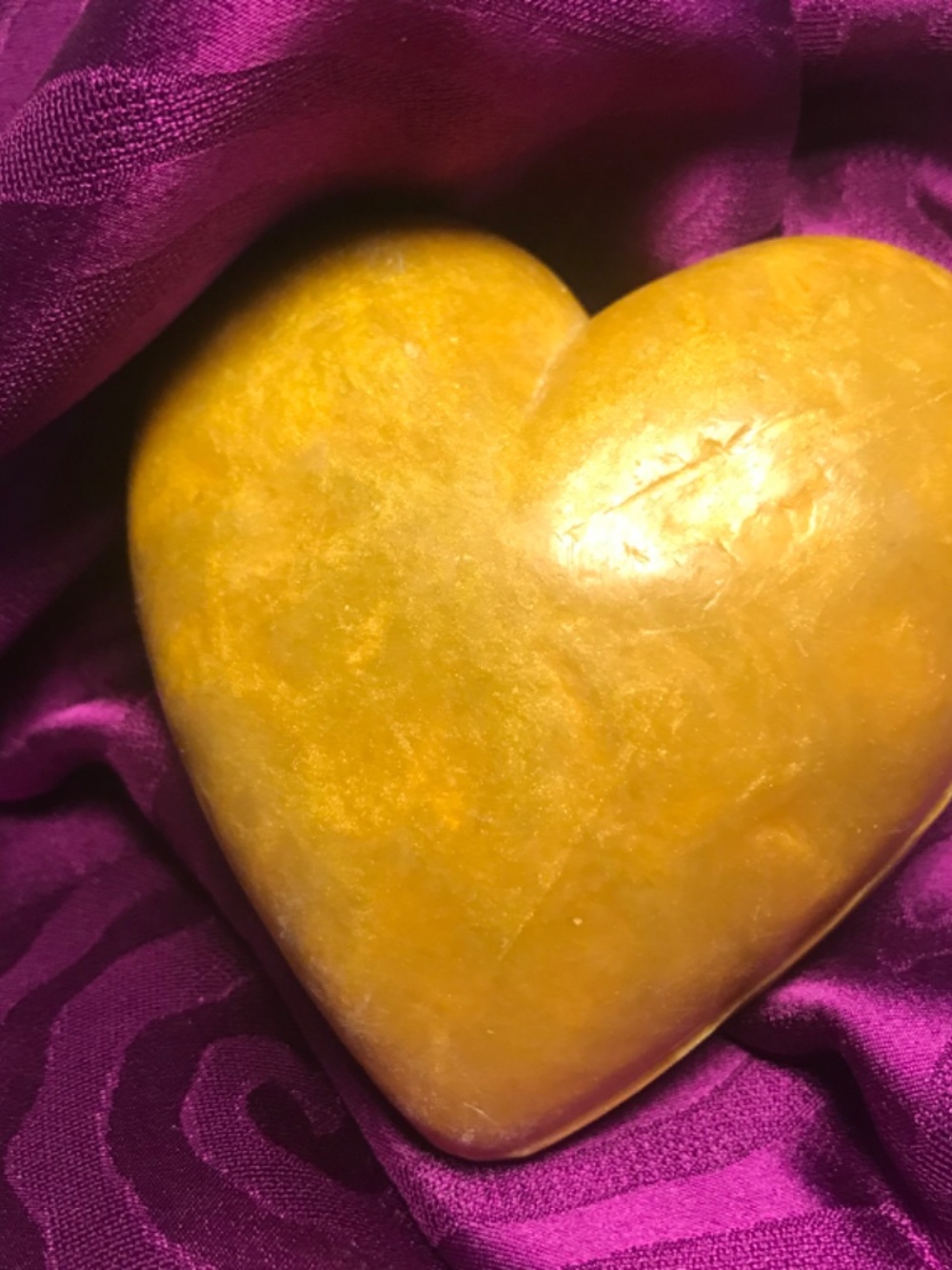Soap Heart of gold unsented soap ready for gift giveing